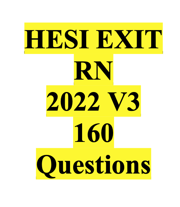 Hesi Exit RN Study Guide